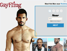 Tablet Screenshot of gayfling.com